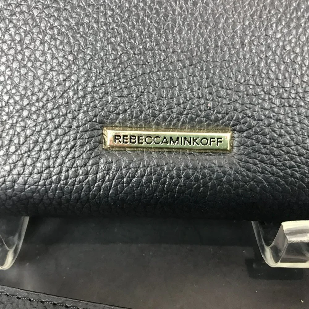 Rebecca Minkoff Black leather IPhone Wallet/Wristlet